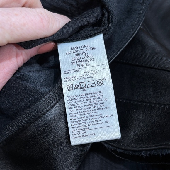 GAP Black Straight Leg Pants - Picture 5 of 5